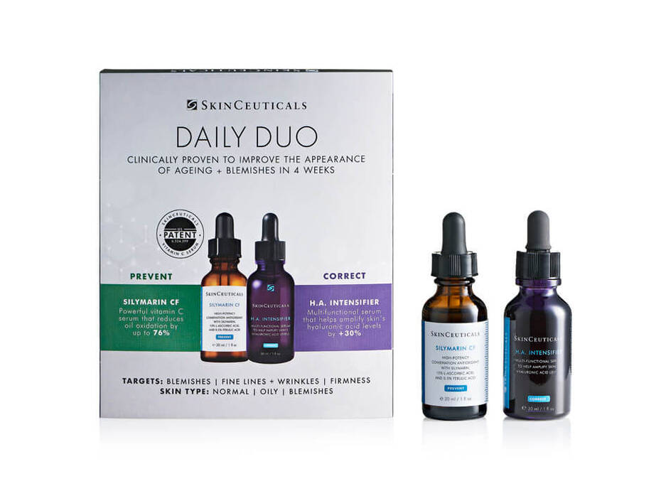 SkinCeuticals Daily Duo [Silymarin CF + Blemish and Age] for Normal, Oily and Blemish-Prone Skin